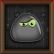 Silberner Blob 