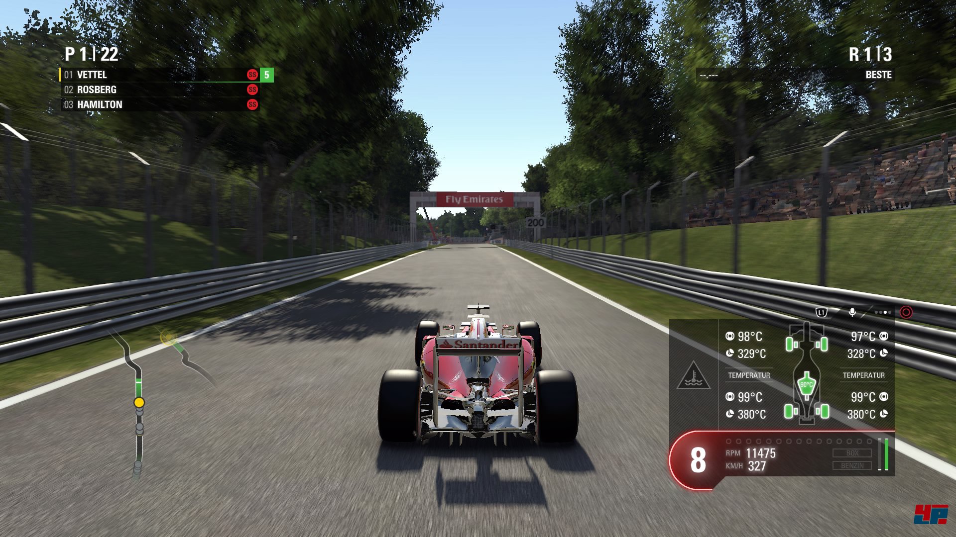 Screenshots zu F1 2016 Alles zum Rennspiel Spiel F1 2016 4Players Screenshot F1 2016 PC