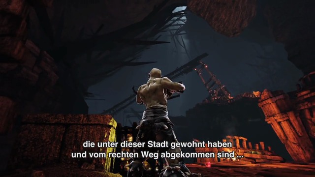Krieger und Monster