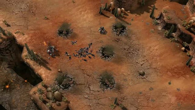 Zerg-Spielszenen